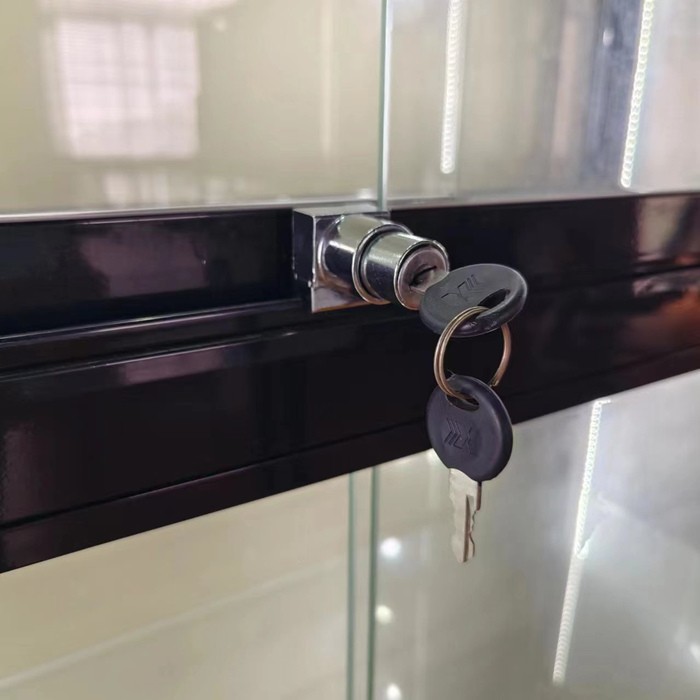 Smoke Vape Store Glass Display Cabinet